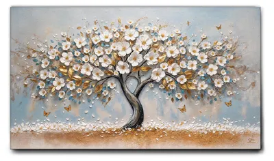 Immagine prodotto di Giallobus - 08 - Albero della serenità - Giallobus - 140L x 80l cm - Quadro - Tela Canvas Telaio Standard
