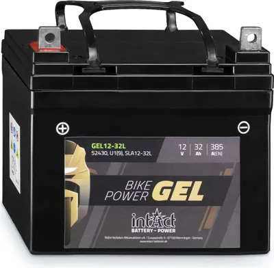 Produktbild von intAct Bike-Power Motorradbatterie GEL 12V 32Ah 12-32L 52430