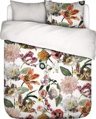 Produktbild von Essenza Bettwäsche-Garnitur Satin Filou Farbe White Größe 200x200+2x80x80
