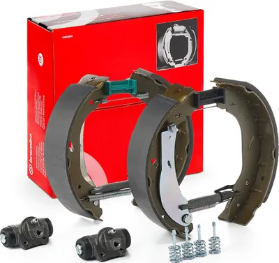 Produktbild von BREMBO Bremsensatz Trommelbremse Hinten für FORD TRANSIT Bus (FD, FB, FS, FZ, FC) K 56 017