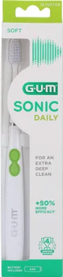 Produktbild von GUM SONIC DAILY Schallzahnbürste weiß, 1 St ZBU