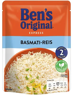 Image de Bens Original Express Riz Basmati prêt en seulement 2 minutes 250g