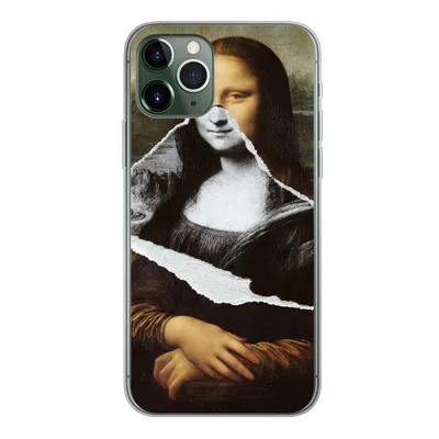 Produktbild von MuchoWow® Handyhülle Schutzhülle Hülle für iPhone 11 Pro Mona Lisa - Da Vinci - Kunst Silikon Softcase Handy Hülle - Handy