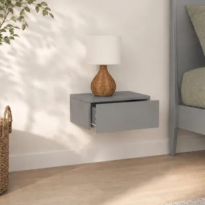 Produktbild von VCM Nachtschrank | Wandschublade | Wandboard | Nachttisch | Maße ca. H. 15 x B. 45 x T. 30 cm - Usal M 45 cm