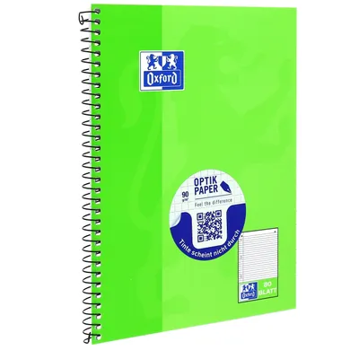 Obrázek produktu pro Oxford 100050392, Obrázek, Zelená, A5, 80 listy, 90 g/m², Linkovaný papír