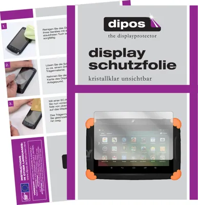 Produktbild von 2x Schutzfolie für XGODY T703 7 Zoll klar Displayschutzfolie Folie Display Schutz dipos