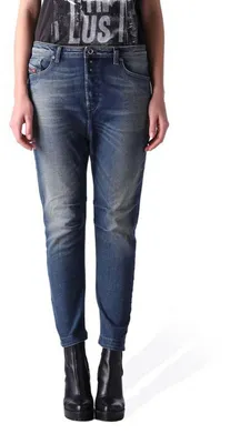 Produktbild von Diesel Eazee 0666P Stretch Damen Jeans Hose Boyfriend