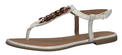 Produktbild von Tamaris Damen Zehentrenner Sandalen Sandaletten 1-28160-24 Weiß