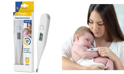 Obrázok produktu pre Lifemed 99405 Klinický teplomer Lifemed "Digital", biely