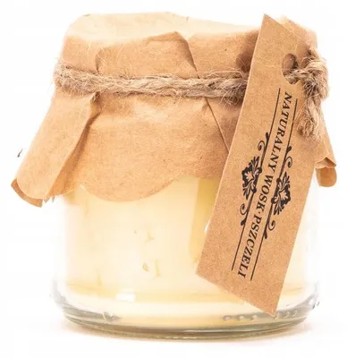 Produktbild von Łysoń Bienenwachskerze Naturwabe Handguss traditionell