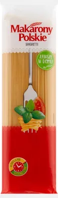 Zdjęcie produktu dla Makarony Polskie Makaron Spaghetti 400 G