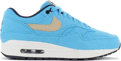 Produktbild von Nike Air Max 1 Premium - Corduroy - Herren Sneakers Schuhe Blau FB8915-400 , Größe: EU 41 US 8