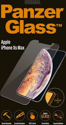 Produktbild von PanzerGlass Displayschutzfolie kompatibel mit iPhone 11 Pro Max / iPhone Xs Max