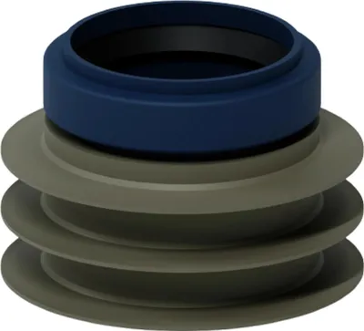 Produktbild von Poloplast POLO-KAL, Übergang von Spitzende auf Muffe, andere Werkstoffe, DN 50/75-83 mm, 1 Stk.