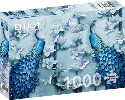 Immagine prodotto di Puzzle 1000 pezzi Enjoy – Pavoni Blu