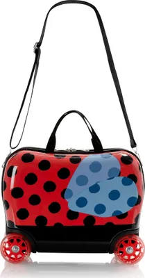 Immagine prodotto di HEYS carrello Fashion Luggage Ride - on Trolley Lady Bug rosso