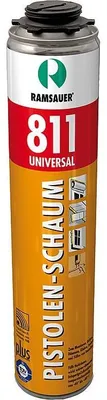Produktbild von RAMSAUER 811 Universal PolyurethanSchaum 750 ml Dose Gelb