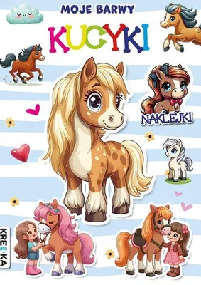 Immagine prodotto di MY COLORS PONIES Malbuch mit Aufklebern