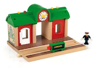 Produktbild von BRIO World Sprechender Bahnhof - Spielzeug ab 3 Jahre