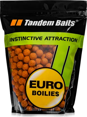 Produktbild von Tandem Baits Euro Boilies Tigernüsse Erdmandel, Karpfen Angeln ohne Mühe, Köder zum Große-Fische-Angeln, Karpfenzubehör für Profis & Hobby-Angler 18 mm 1 kg