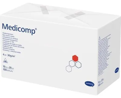 Productafbeelding van MEDICOMP UNSTERIL 10X20CM, 100 St verpakking