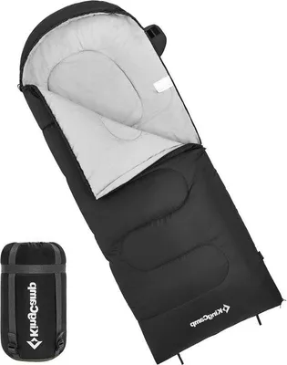 Image de Sac de couchage de camping léger 100 % coton, grand format 90 x 220 cm, été