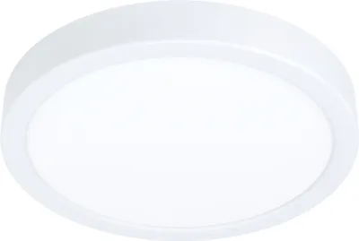 Produktbild von EGLO LED Deckenleuchte Fueva 6, runde Deckenlampe, Aufbaulampe aus Kunststoff in Weiß, Deckenbeleuchtung warmweiß-kaltweiß, ⌀ 21 cm