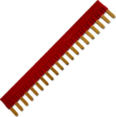 Produktbild von Schaltbrücke | 20 Kontakte | 36A | 250V | Rot