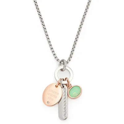 Immagine prodotto di Collana World da donna in argento 925 placcato oro di s.Oliver