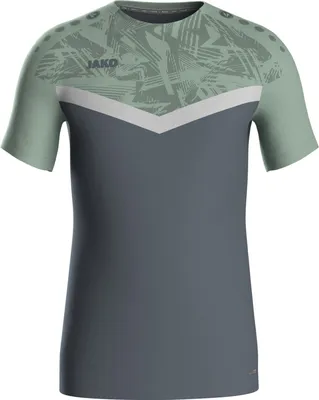 Produktbild von Jako Iconic T-Shirt Kinder - Soft Grey / Mintgrün / Anthra Light