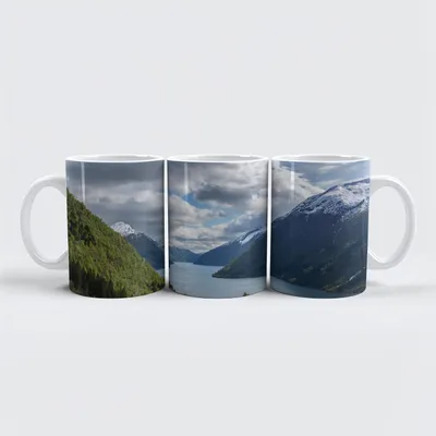 Produktbild von raxxa Premium-Tasse "Fjordlicht"