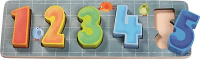 Image de HABA Puzzle en bois Compte  (puzzle pour enfants)