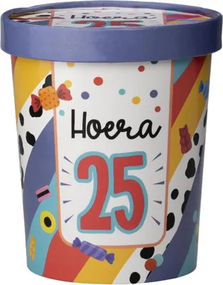 Zdjęcie produktu dla Paperdreams Pucharek na cukierki ø12x14cm – 25 lat