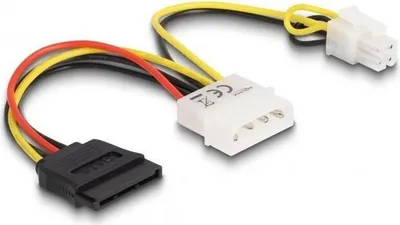 Immagine prodotto di Cavo Delock Alimentazione Molex 4 pin maschio > Sata 15