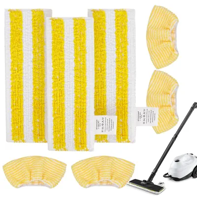 7-teiliges Wischerset für Kärcher EasyFix Dampfreiniger
