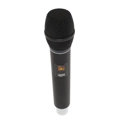 Obrázok produktu pre Mikrofón, bezdrôtový mikrofón, dobíjací mikrofón, dynamický mikrofón, profesionálny mikrofón, UHF mikrofón