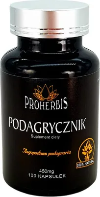Produktbild von Giersch 450 mg gegen Entzündungen Proherbis 100 Kapseln