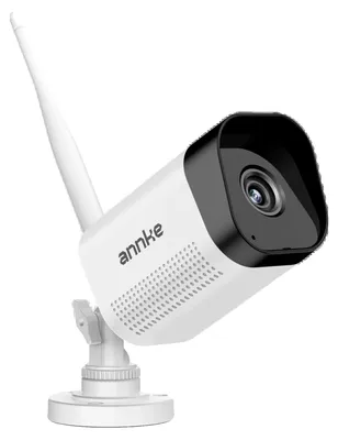 Image de Caméra IP, résolution 8 MP, vision nocturne jusqu'à 30 m, audio bidirectionnel, détection de mouvement, connectivité Wi-Fi
