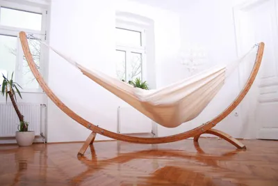 Obrázek produktu pro Houpací síť MacaMex s rámem Siesta Grande Deluxe + Brasil Premium Natural Hammock