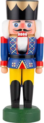 Produktbild von König blau (21,5cm) Nussknacker von HoDreWa Legler