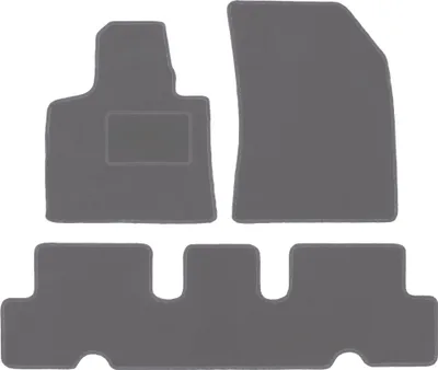 Obrázok produktu pre Autokoberce velúrové pre: Citroen C4 Grand Picasso II (2013-) Grafitové na Mieru