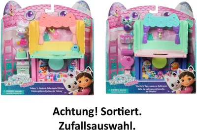 Produktbild von Gabby's Dollhouse : Der Film – Portal-Raum Spielset mit Katzenfigur, Spielset mit Spielfigur & Puppenhaus-Zubehör, Aktion/Abenteuer, 3 Jahr(e), Mehrfarbig