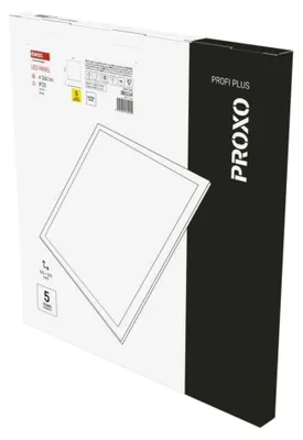 Produktbild von Emos EMOS LED-Panel PROXO 60x60, quadratisch, Einbau, weiß, 33W, neutralweiß ZB1114