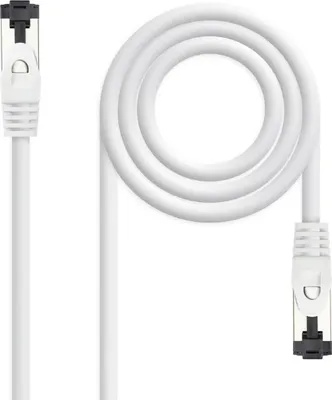 Obrázek produktu pro Nanocable 10.20.2002-W, 2 m, Cat8.1, S/FTP (S-STP), RJ-45, RJ-45, Bílá