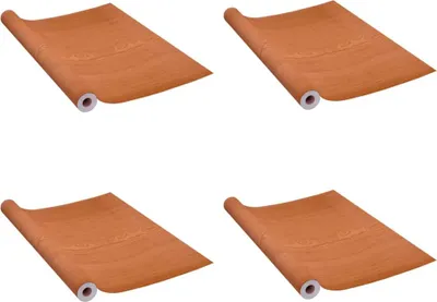 Produktbild von vidaXL Türfolien Selbstklebend 4 Stk. Helle Eiche 210x90 cm PVC