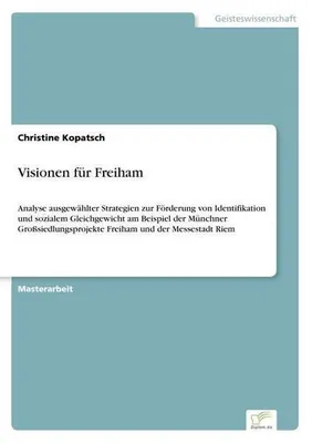 Obrázek produktu pro Visionen für Freiham
