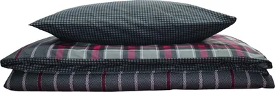 Produktbild von Buymax® Bettwäsche Bettbezug 200x220 cm, Kopfkissenbezug 80x80 cm 3 teilig Deckenbezug Set aus 100% Baumwolle Renforce mit Reissverschluss