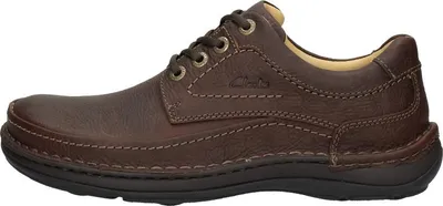 Image de Clarks Nature Three Veterschoenen Laag - middel bruin - Maat 8