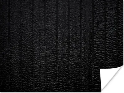 Produktbild von MuchoWow® Poster Schwarz - Design - Textur - Lederoptik 120x90 cm - Wandbild