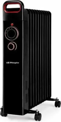 Zdjęcie produktu dla Orbegozo RU 2500, Podgrzewacz elektryczny pomieszczeń na olej, Olej, Wewnętrzna, Podłoga, Czarny, obrotowy